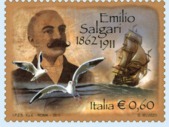 panorama náutico, Emilio Salgari
