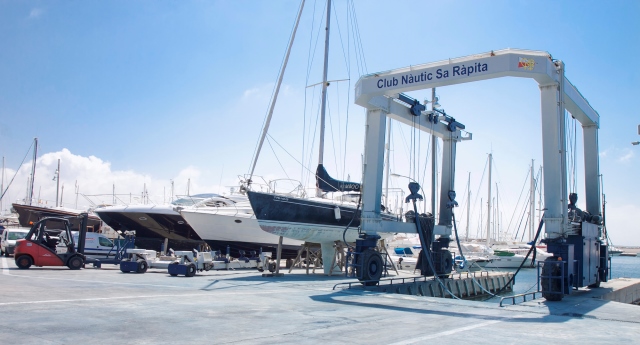 CN SA Rapita, marinas secas, panorama náutico
