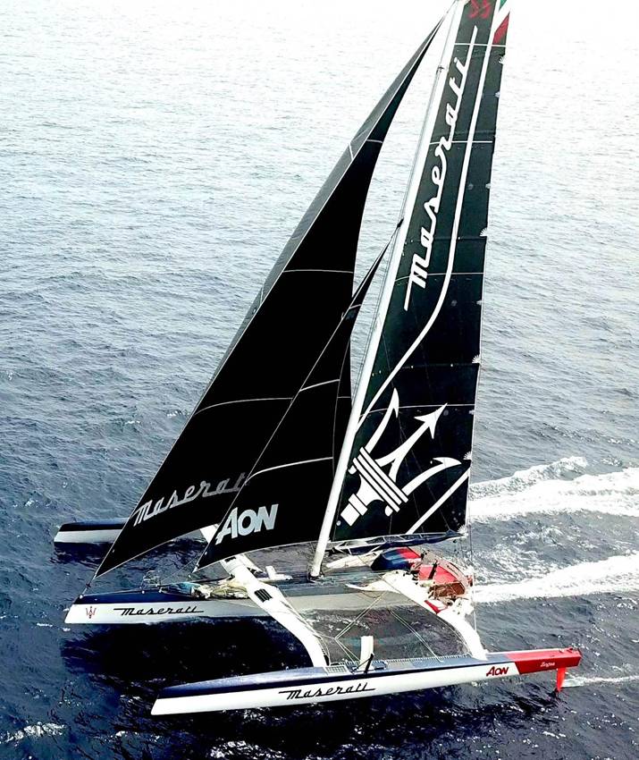 trimarano maserati