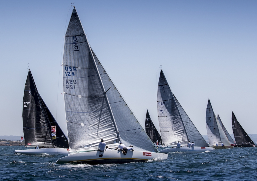 Copa del Rey de Vela. La Clase 6 m, a escena Panorama Náutico