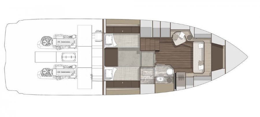 CRANCHI A46 LUXURY TENDER - 26