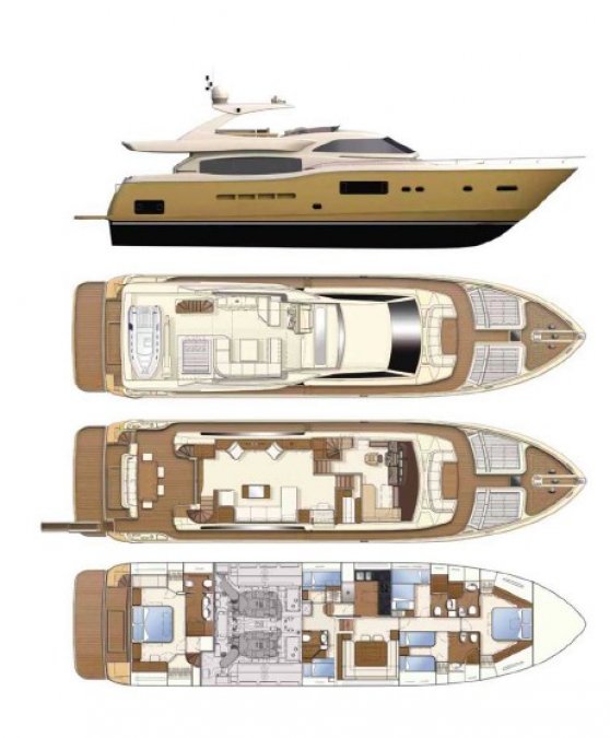 FERRETTI ALTURA 840 - 4