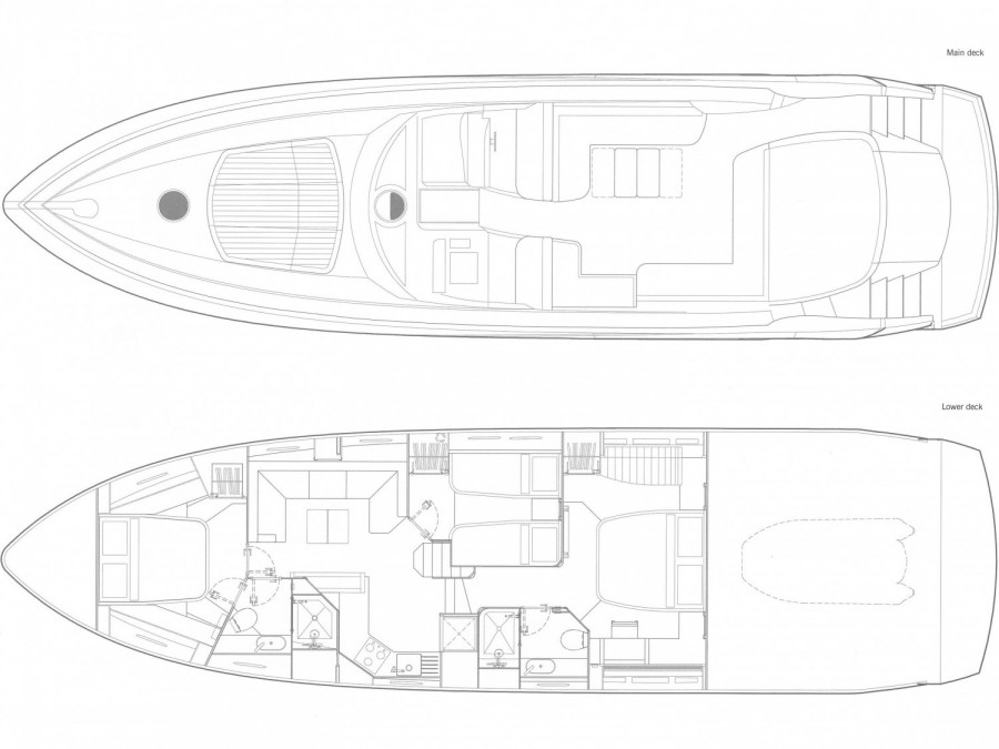 SUNSEEKER PREDATOR 60 - 55