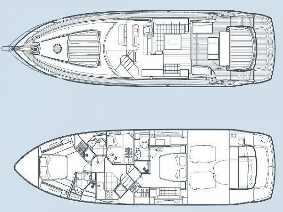 SUNSEEKER PREDATOR 64 - 45